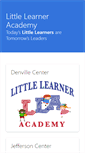 Mobile Screenshot of littlelearneracademy.net